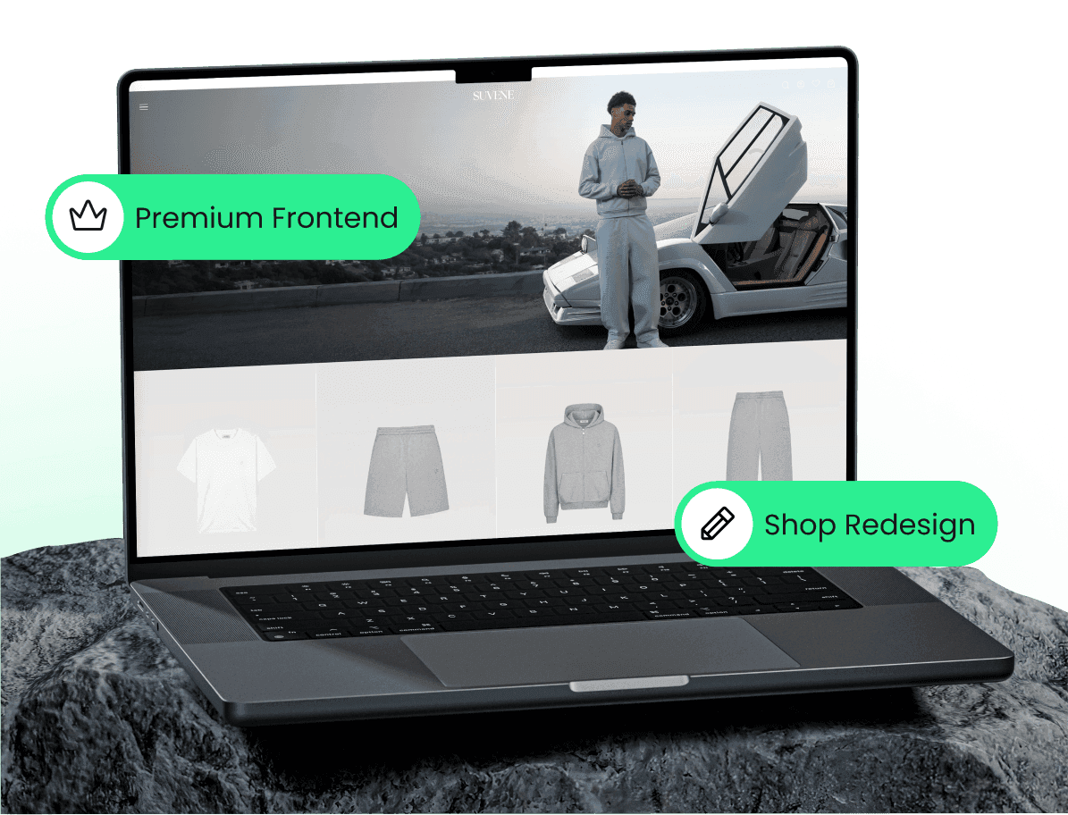 Suvene: Shopify-Projekt von NextPercent